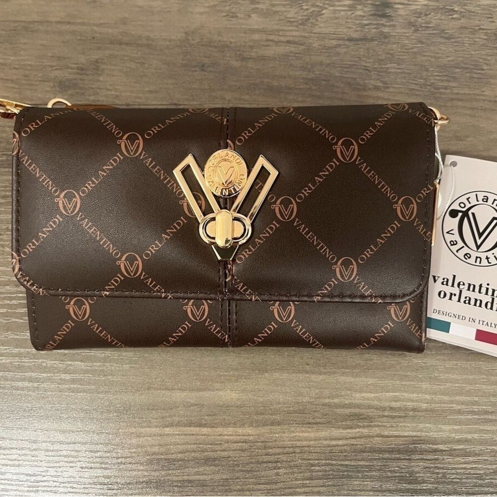 Valentino Orlandi Brown Crossbody Bag NWT